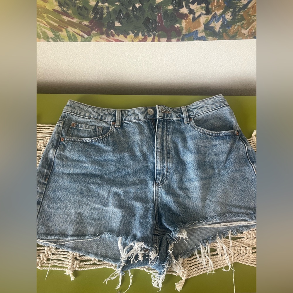 Garage Blue Jean Shorts
